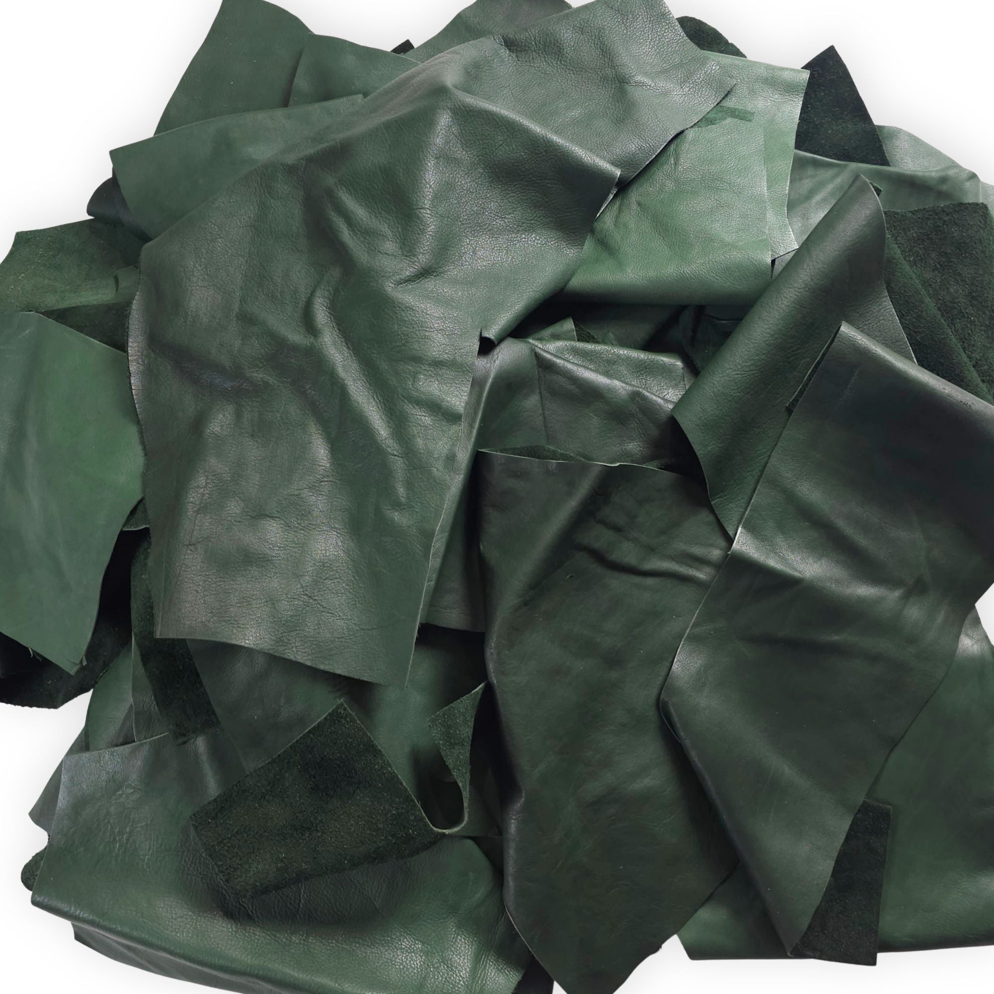 Coloured Veg Tan Leather Pieces – 0.5–1 Sq Ft | 1.4–1.6mm