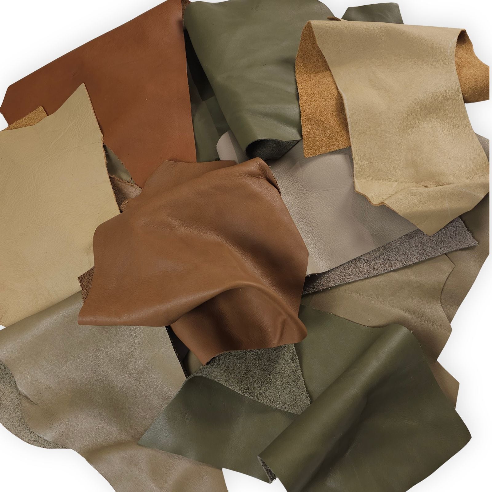 Small Leather Pieces (1–3 Hands) | Colour Families
