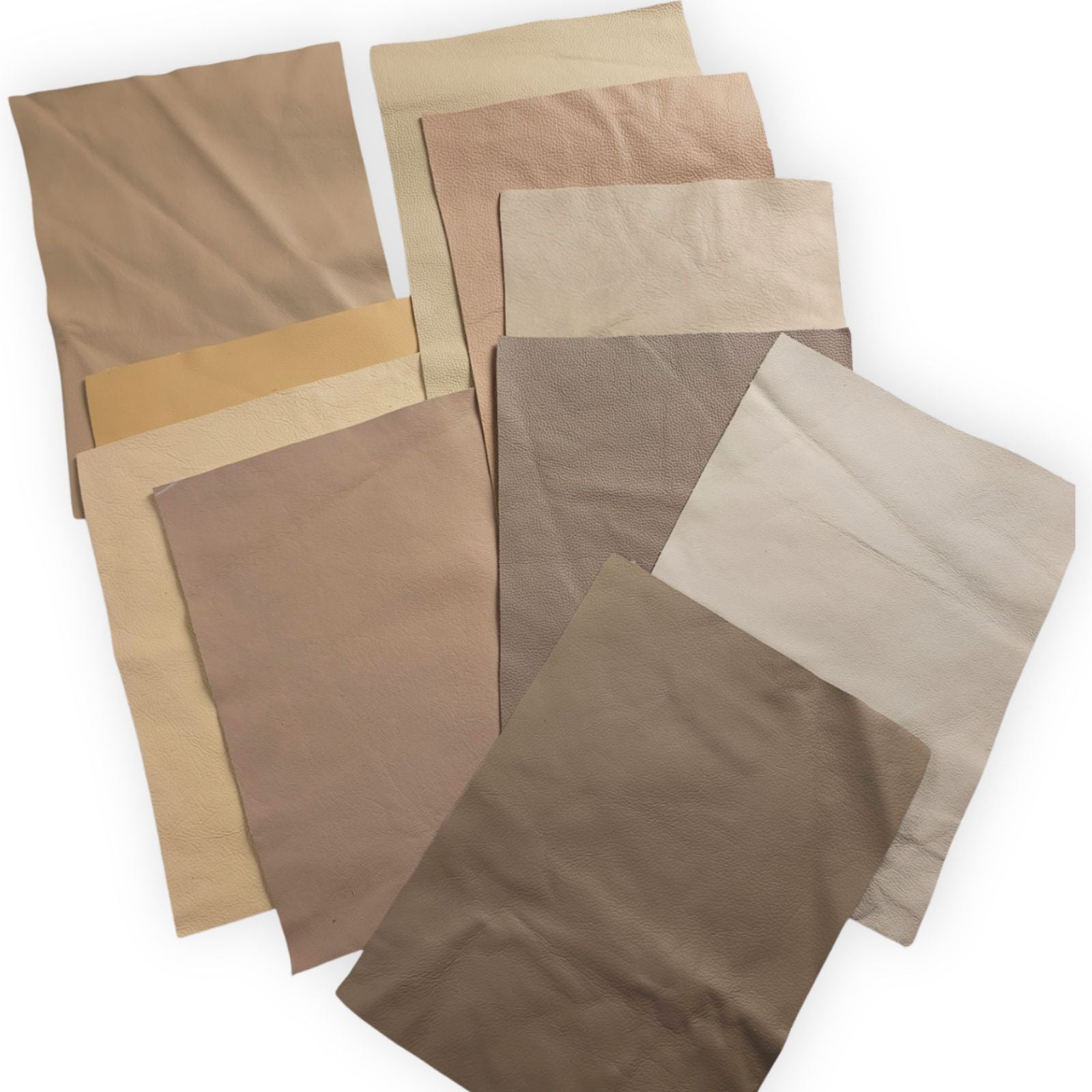 Corrected Grain Leather Panels – Chrome Tanned