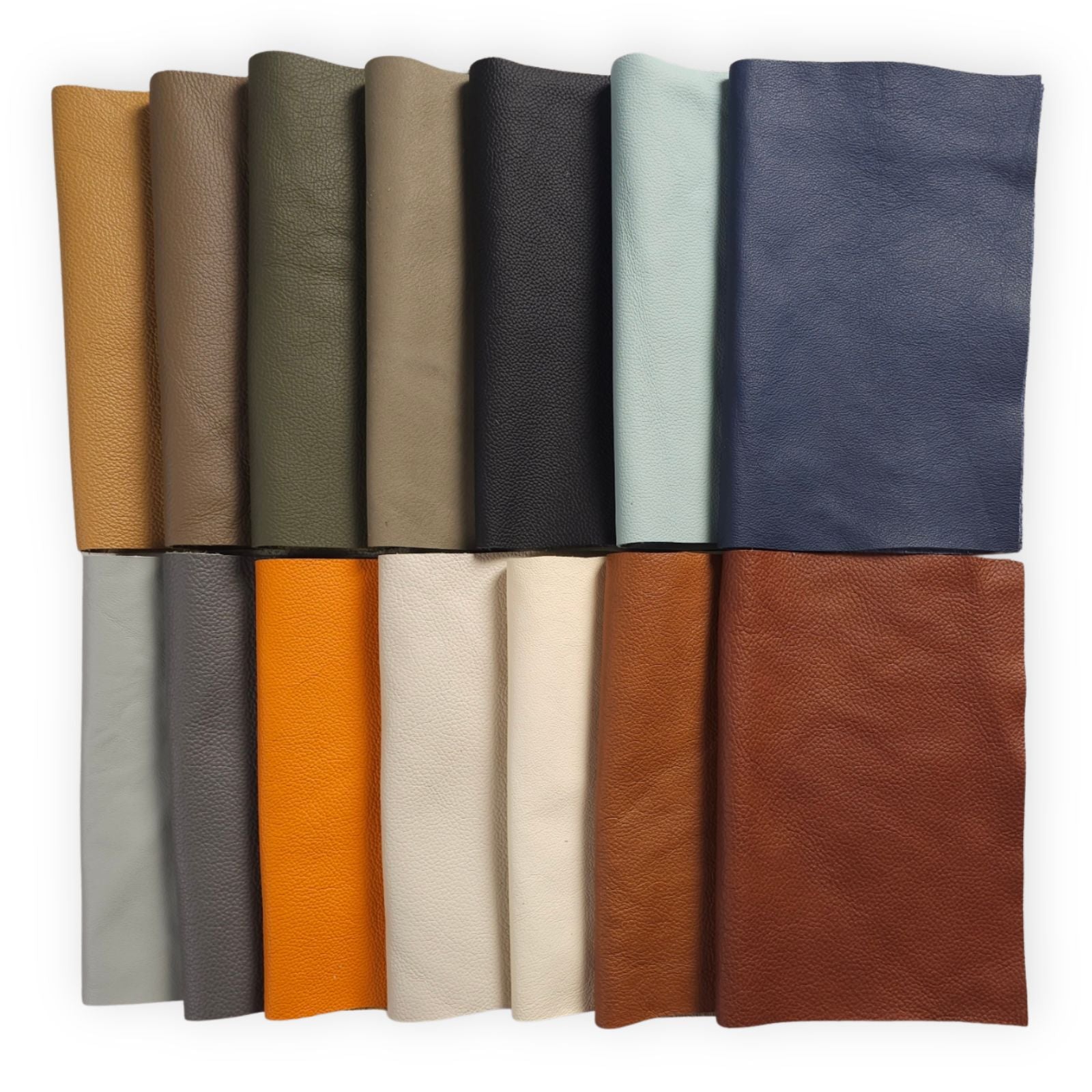 Corrected Grain Leather Panels – Chrome Tanned