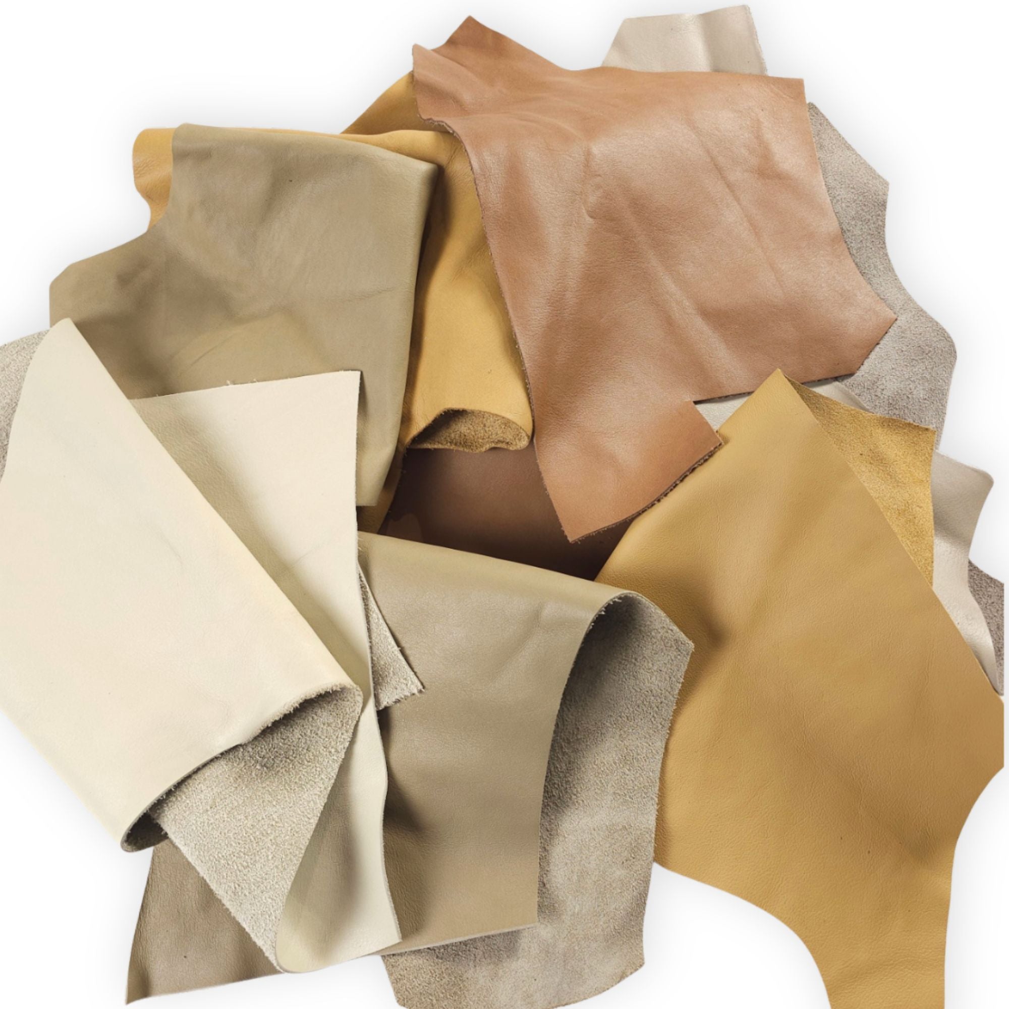 Small Leather Pieces (1–3 Hands) | Colour Families