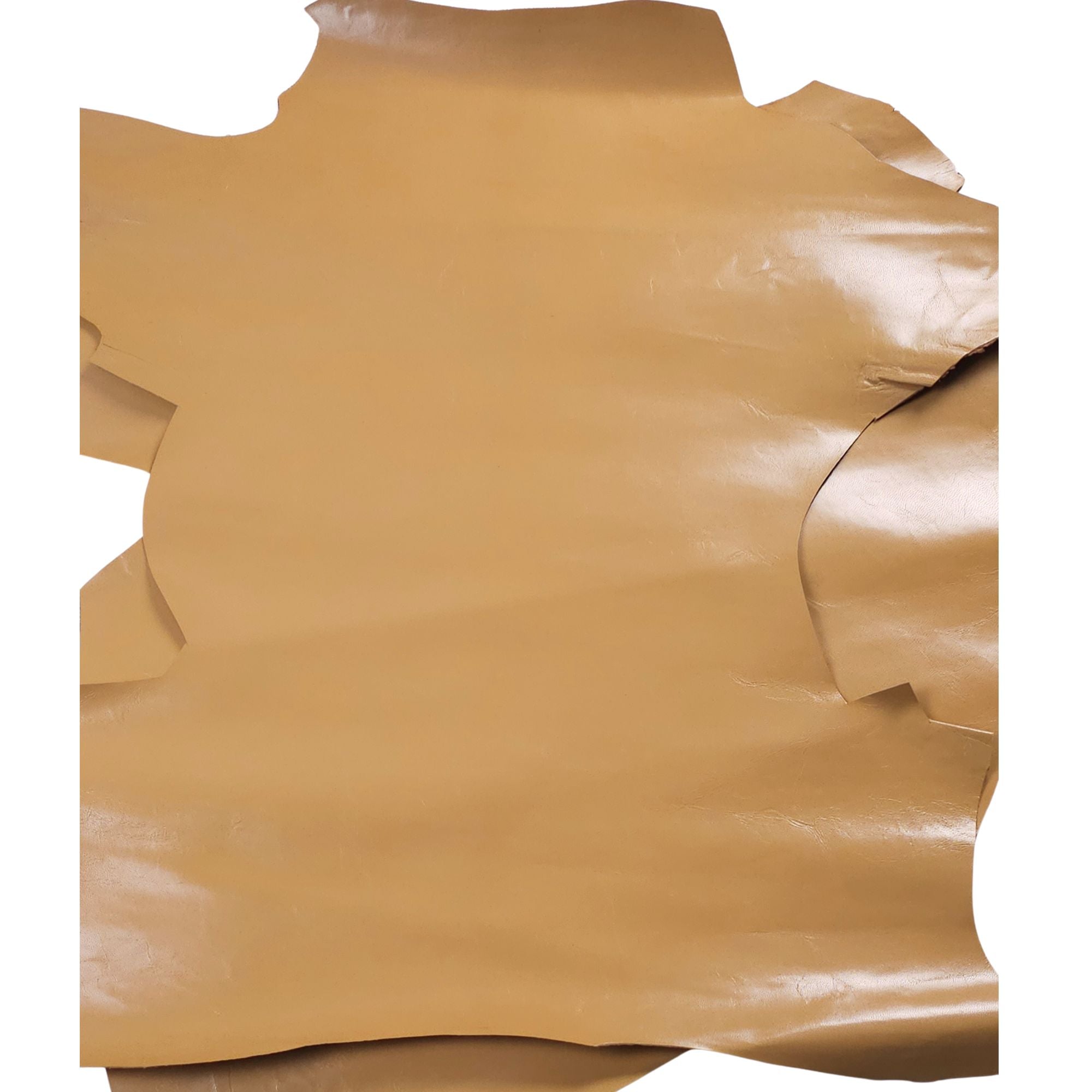 Mustard yellow goatskin offcuts bundle 7.5 sq ft
