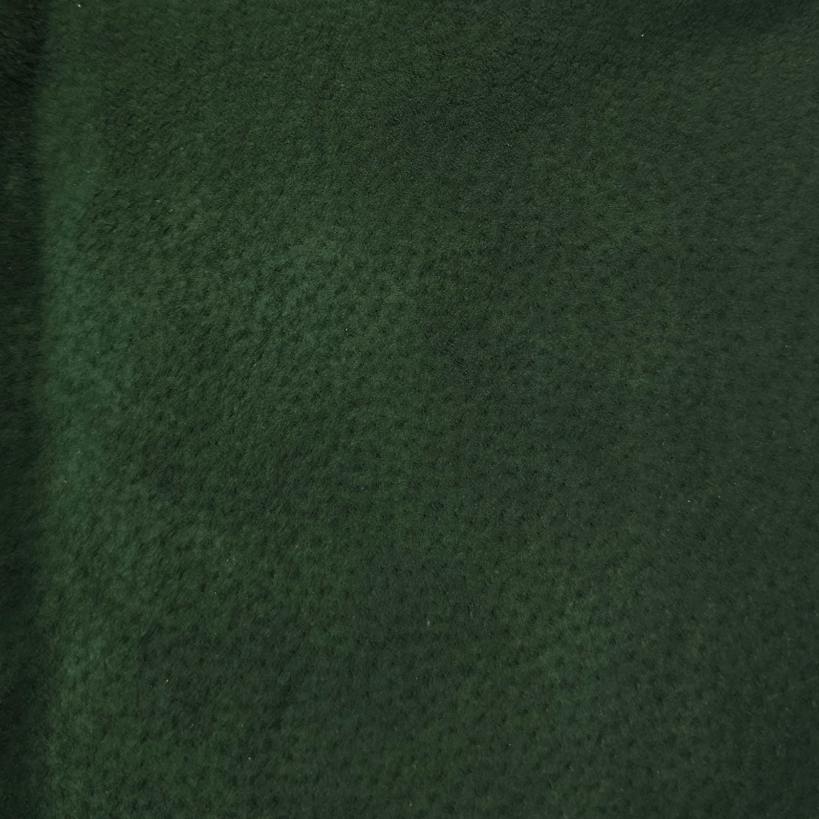 Bottle green pigskin lining leather showing suede texture