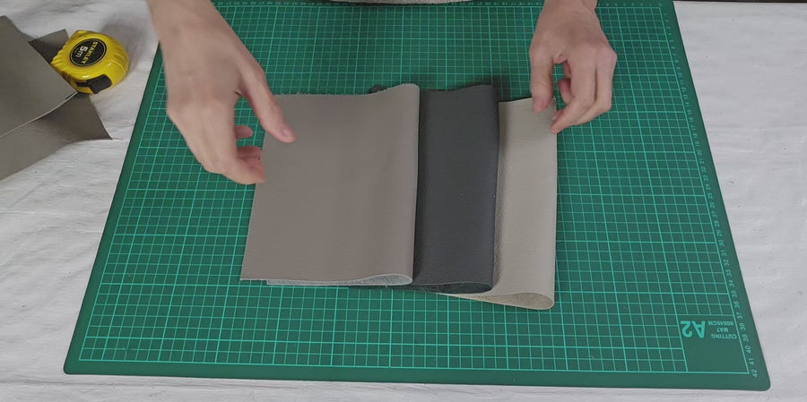 Premium Crafting Leather Sheets - 8pc Set