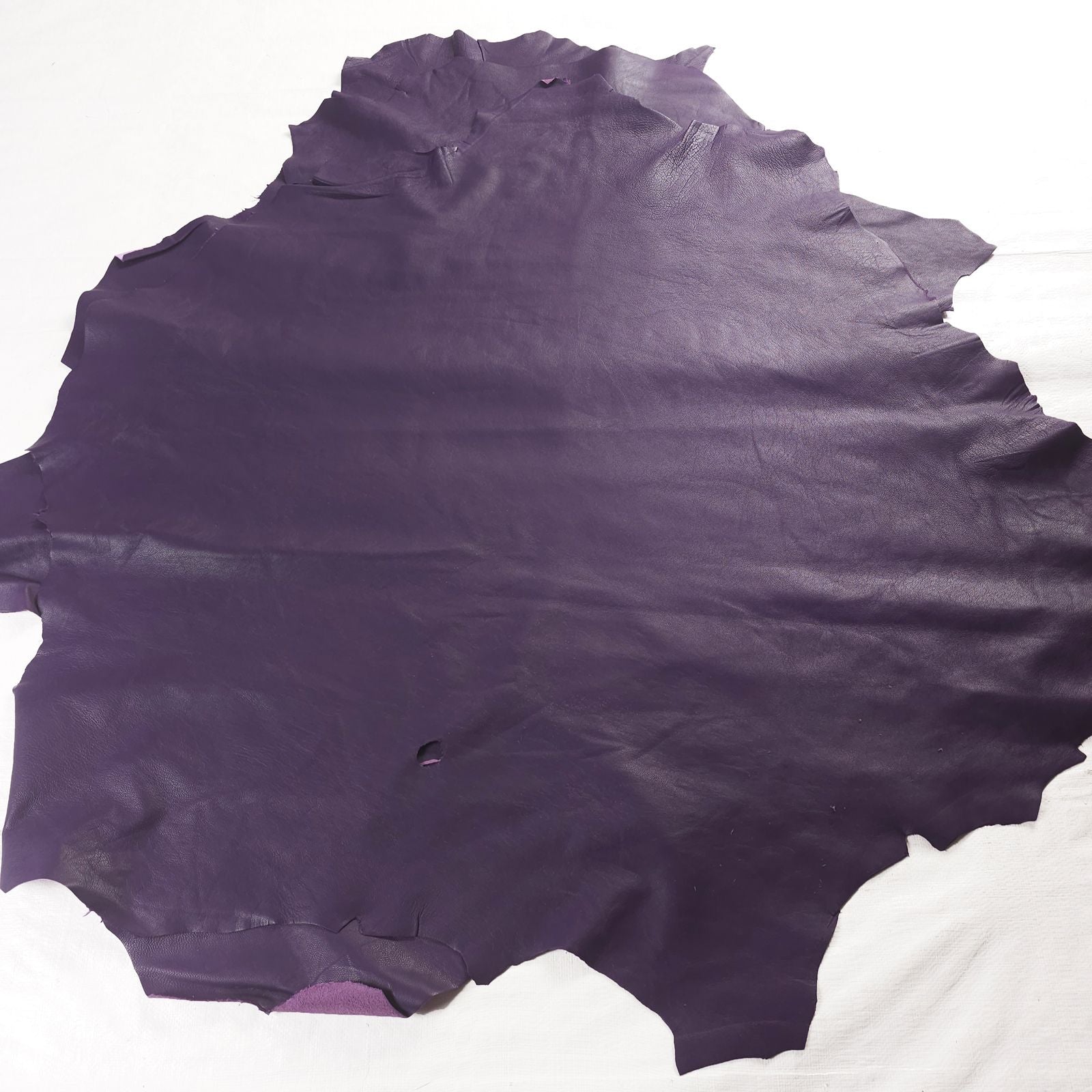 Purple sheep nappa hide
