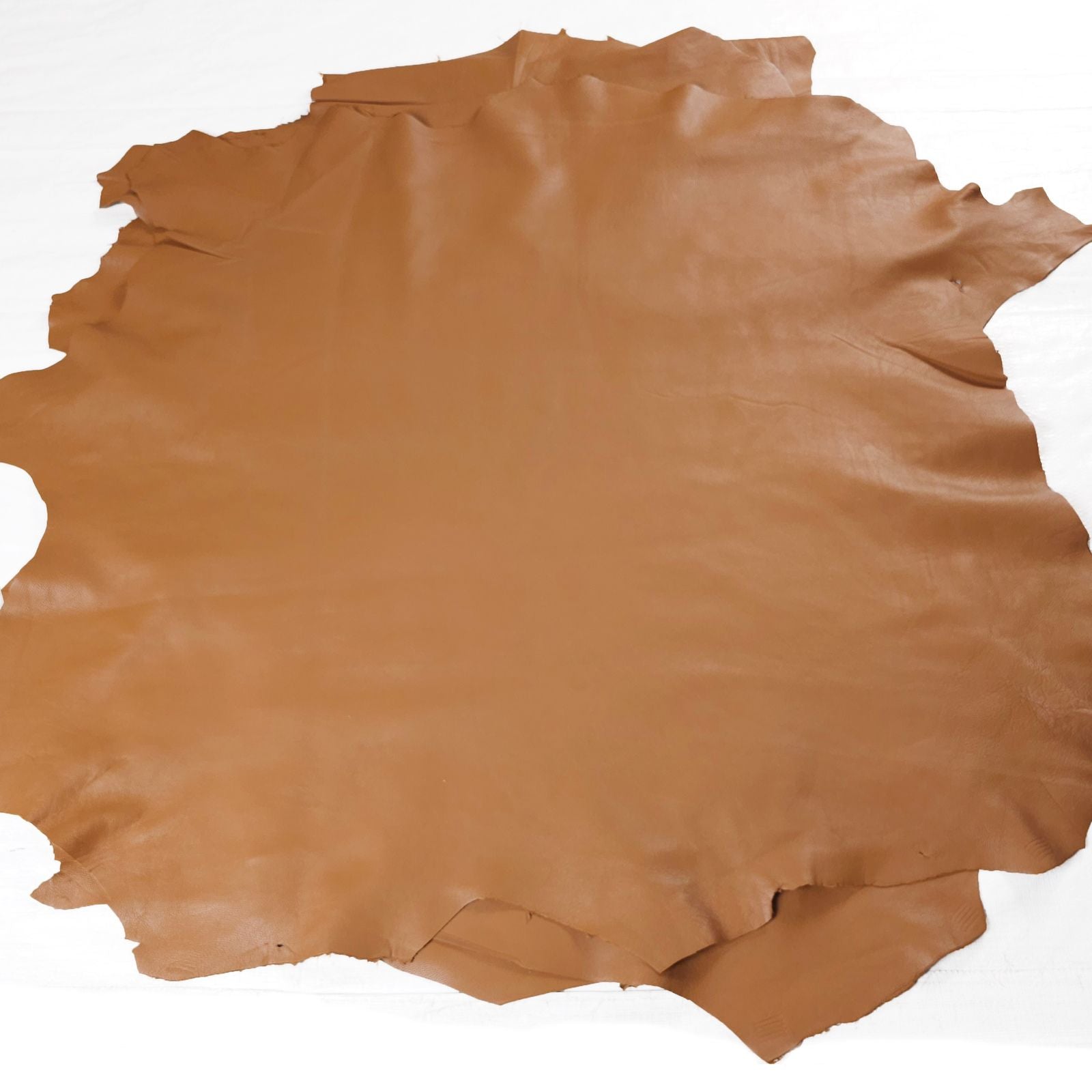 Tan sheep nappa hide soft finish