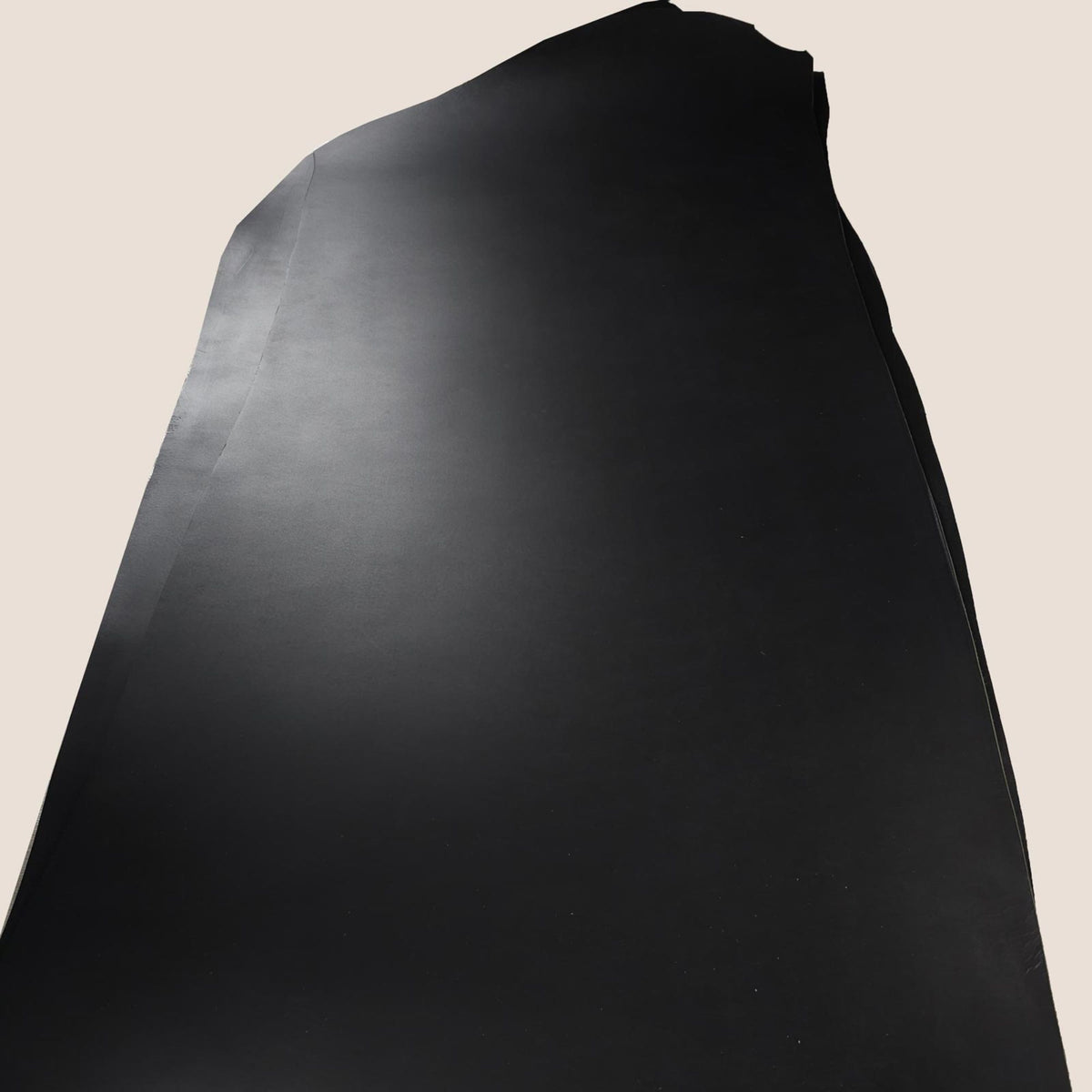 Black buffalo belt leather single butt for belts and straps